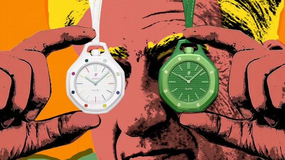 Audemars Piguet x Swatch Royal Pop: обзор часов за $400, характеристики и где купить
