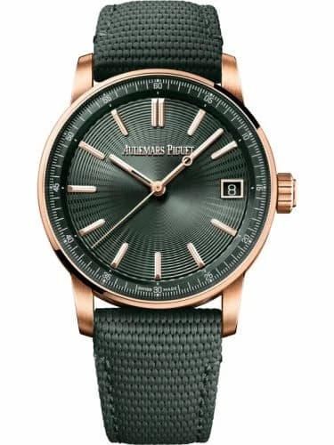 Audemars Piguet CODE 11.59 Automatic Pink Gold / Green 15210OR.OO.A056KB.01