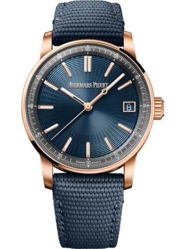 Audemars Piguet CODE 11.59 Automatic Pink Gold / Blue 15210OR.OO.A348KB.01