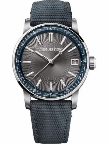 Audemars Piguet CODE 11.59 Automatic Stainless Steel / Grey / Fabric 15210ST.OO.A009KB.01