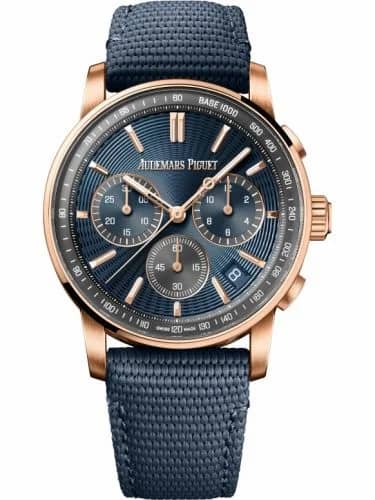 Audemars Piguet CODE 11.59 Chronograph Selfwinding Pink Gold / Blue 26393OR.OO.A348KB.01