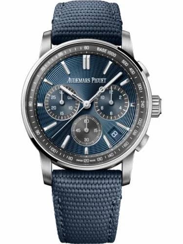 Audemars Piguet CODE 11.59 Chronograph Selfwinding Stainless Steel / Blue 26393ST.OO.A348KB.01