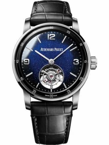 Audemars Piguet CODE 11.59 Tourbillon Selfwinding White Gold / Blue Aventurine 26396BC.OO.D002CR.01