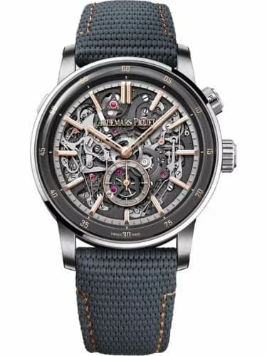 Audemars Piguet CODE 11.59 Grande Sonnerie Carillon Supersonnerie Pink Gold - White Gold / Skeleton / 150th Anniversary 26397CR.OO.D009KB.01