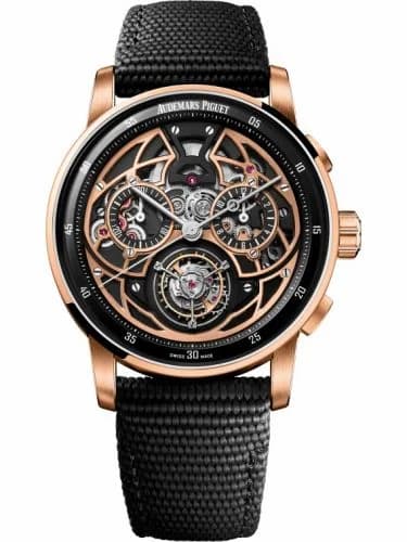 Audemars Piguet CODE 11.59 Selfwinding Flying Tourbillon Chronograph Pink Gold / Ceramic 26399NR.OO.D002KB.01