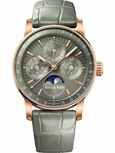 Audemars Piguet CODE 11.59 Perpetual Calendar 38 Red Gold / Green 26441OR.OO.D405CR.01