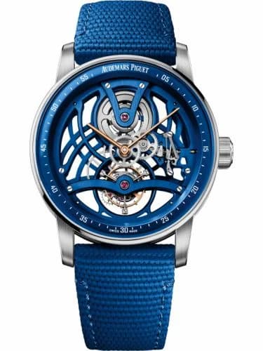 Audemars Piguet CODE 11.59 Tourbillon Openworked White Gold / Blue Ceramic / Blue 26600NB.OO.D346KB.01