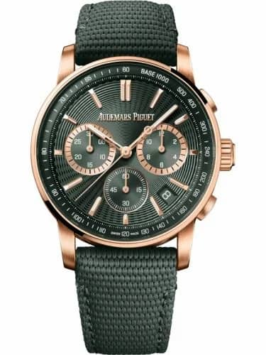 Audemars Piguet CODE 11.59 Chronograph Selfwinding Pink Gold / Green 6393OR.OO.A056KB.01