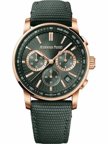 Audemars Piguet CODE 11.59 Chronograph Selfwinding Pink Gold / Green 6393OR.OO.A056KB.01