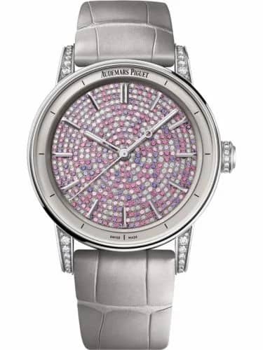 Audemars Piguet CODE 11.59 Automatic 38 White Gold - Diamond / Diamond - Sapphire 77410BC.ZZ.D132CR.01