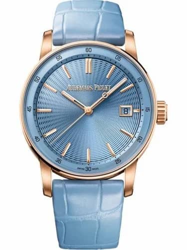 Audemars Piguet CODE 11.59 Automatic 38 Pink Gold / Light Blue 77410OR.OO.A344CR.01