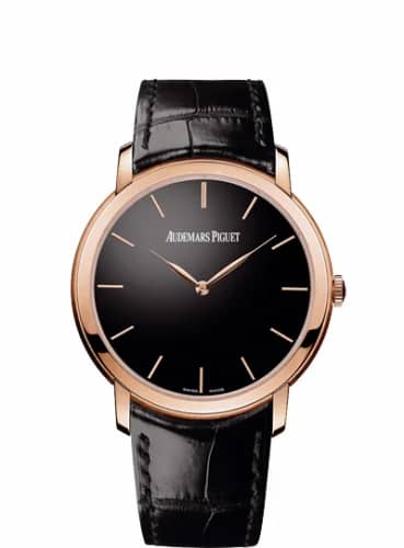 Audemars Piguet Jules Audemars 15180 Extra-Thin Pink Gold / Black 15180OR.OO.A002CR.01