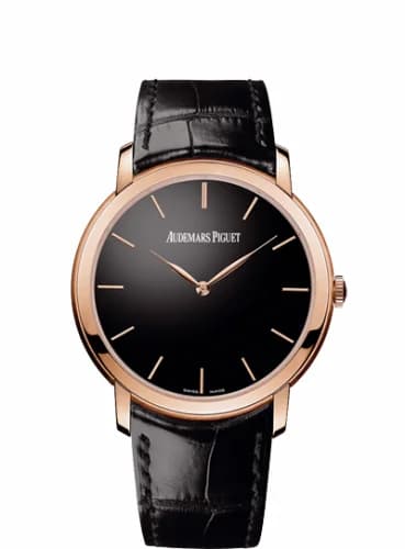 Audemars Piguet Jules Audemars 15180 Extra-Thin Pink Gold / Black 15180OR.OO.A002CR.01