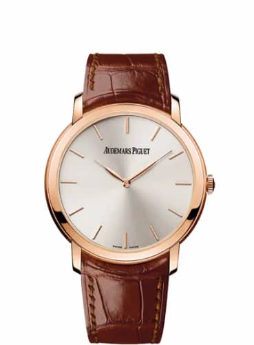 Audemars Piguet Jules Audemars 15180 Extra-Thin Pink Gold / Silver 15180OR.OO.A088CR.01