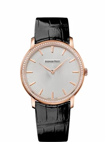 Audemars Piguet Jules Audemars 15182 Extra-Thin Pink Gold / Silver 15182OR.ZZ.A102CR.01