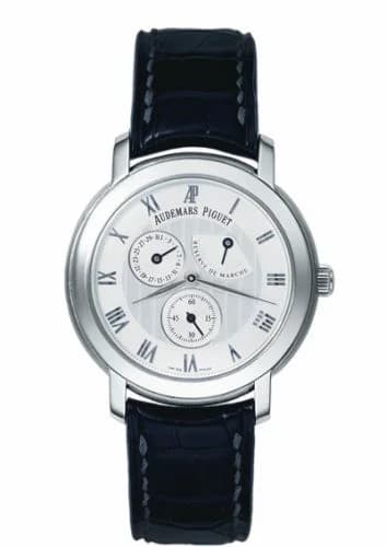 Audemars Piguet Jules Audemars Small Seconds & Power Reserve White Gold / Silver 25955BC.OO.D002CR.01
