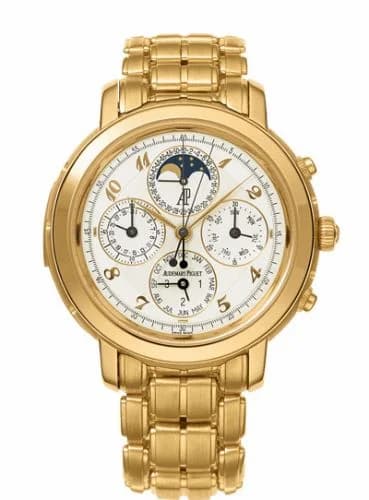 Audemars Piguet Jules Audemars 25984 Grande Complication Yellow Gold / White Breguet / Bracelet 25984BA.OO.1138BA.01