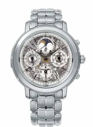 Audemars Piguet Jules Audemars 26023 Grande Complication Platinum / Sapphire / Bracelet 26023PT.OO.1138PT.01