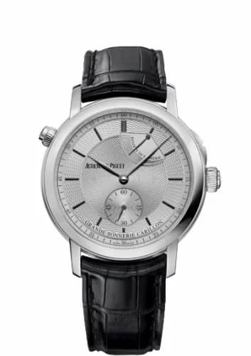 Audemars Piguet Jules Audemars 26344 Grande Sonnerie Carillon Platinum / Silver 26344PT.OO.D002CR.01