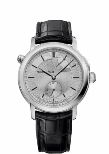 Audemars Piguet Jules Audemars 26344 Grande Sonnerie Carillon Platinum / Silver 26344PT.OO.D002CR.01
