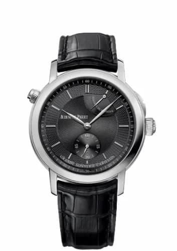 Audemars Piguet Jules Audemars 26344 Grande Sonnerie Carillon Platinum / The Hour Glass Black 26344PT.OO.D002CR.02