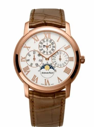 Audemars Piguet Jules Audemars Dragon Perpetual Calendar Pink Gold / White 26391OR.00.D088CR.01