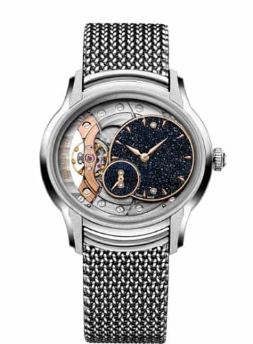 Audemars Piguet Millenary Hand-wound Frosted White Gold / Aventurine / Bracelet 77244BC.GG.1272BC.01
