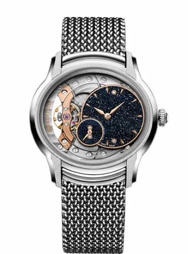 Audemars Piguet Millenary Hand-wound Frosted White Gold / Aventurine / Bracelet 77244BC.GG.1272BC.01