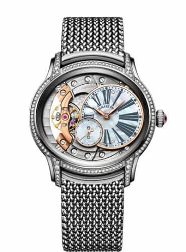 Audemars Piguet Millenary Hand-wound White Gold / Mother of Pearl / Bracelet 77247BC.ZZ.1272BC.01