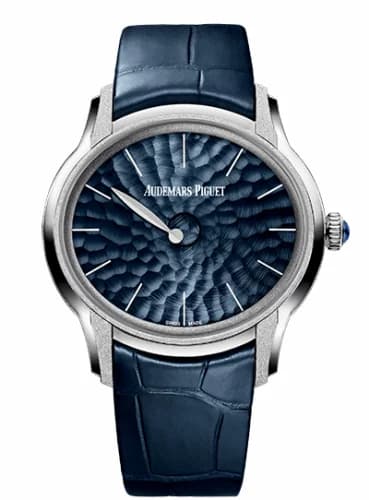 Audemars Piguet Millenary Frosted Gold Philosophique White Gold / Blue 77266BC.GG.A326CR.01