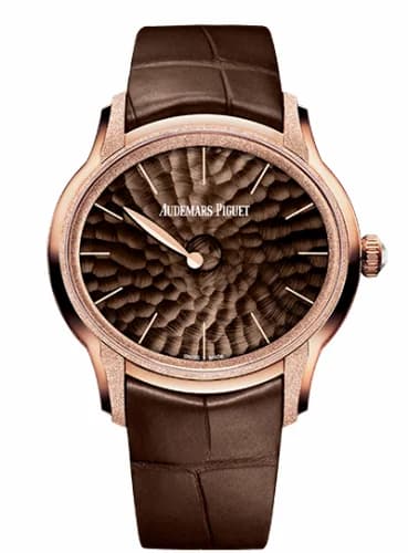 Audemars Piguet Millenary Frosted Gold Philosophique Pink Gold / Brown 77266OR.GG.A823CR.01