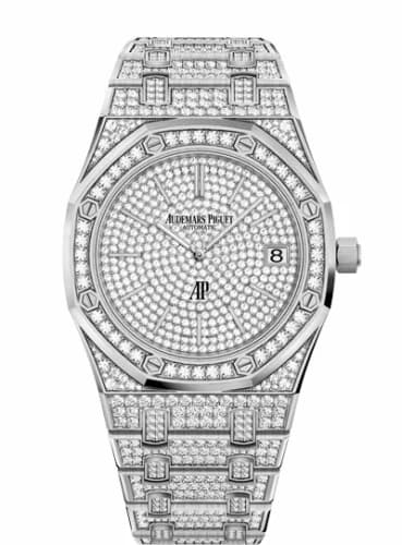 Audemars Piguet Royal Oak Extra-Thin White Gold / Diamond 15202BC.ZZ.1241BC.01