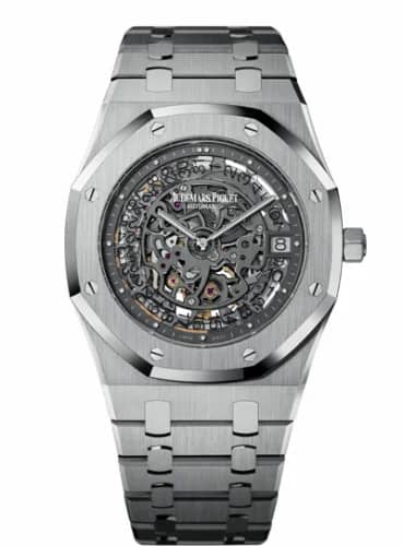 Audemars Piguet Royal Oak Openworked 15203 Extra-Thin 40th Anniversary Platinum 15203PT.OO.1240PT.01