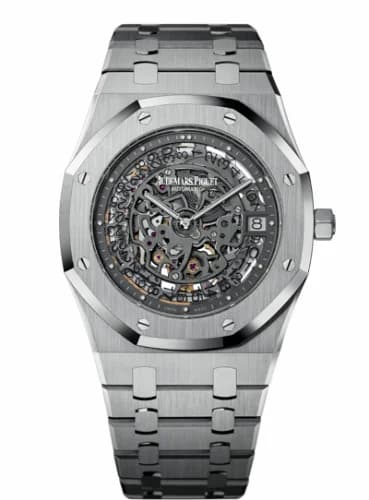 Audemars Piguet Royal Oak Openworked 15203 Extra-Thin 40th Anniversary Platinum 15203PT.OO.1240PT.01
