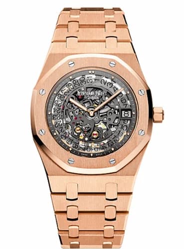 Audemars Piguet Royal Oak 15204 Openworked Extra-Thin Pink Gold 15204OR.OO.1240OR.01
