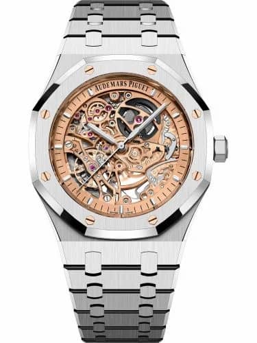 Audemars Piguet Royal Oak 41 Double Balance Wheel Openworked Stainless Steel 15407ST.OO.1220ST.02