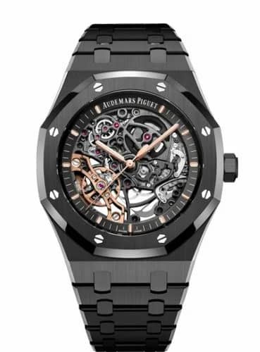 Audemars Piguet Royal Oak 41 Double Balance Wheel Openworked Black Ceramic 15416CE.OO.1225CE.01
