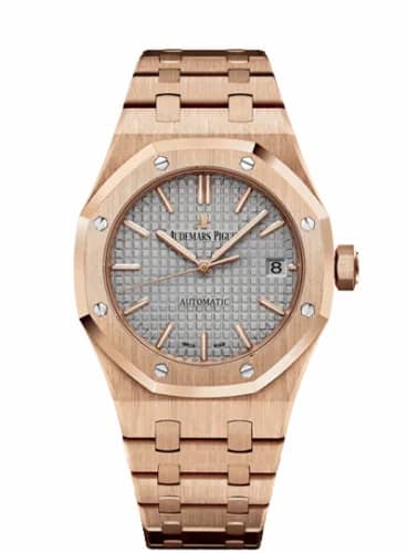 Audemars Piguet Royal Oak 15450 Selfwinding Pink Gold / Grey 15450OR.OO.1256OR.01