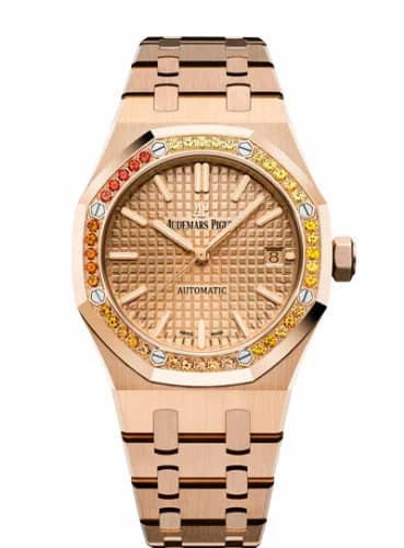 Audemars Piguet Royal Oak 15451 Selfwinding Pink Gold / Pink / Sapphire 15451OR.YY.1256OR.01