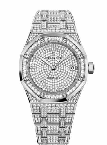 Audemars Piguet Royal Oak Selfwinding 37 White Gold / Diamond / Diamond 15452BC.ZZ.1258BC.01