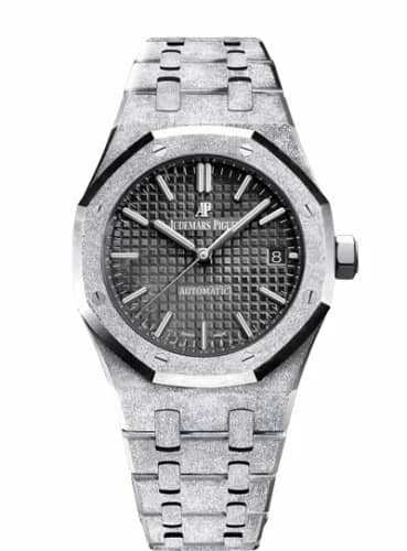 Audemars Piguet Royal Oak 15454 Selfwinding Frosted White Gold / Black 15454BC.GG.1259BC.03
