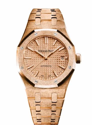 Audemars Piguet Royal Oak 15454 Selfwinding Frosted Pink Gold / Pink 15454OR.GG.1259OR.03