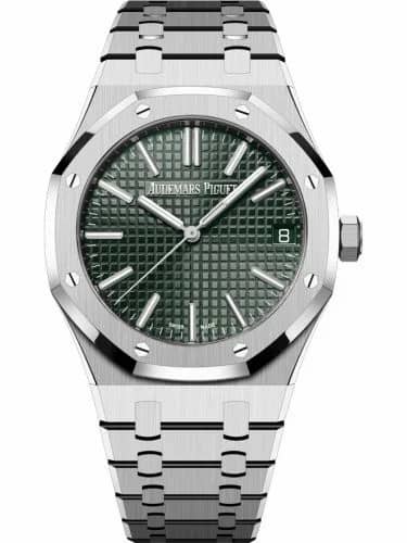 Audemars Piguet Royal Oak Selfwinding 41 Stainless Steel / Green 15510ST.OO.1320ST.09