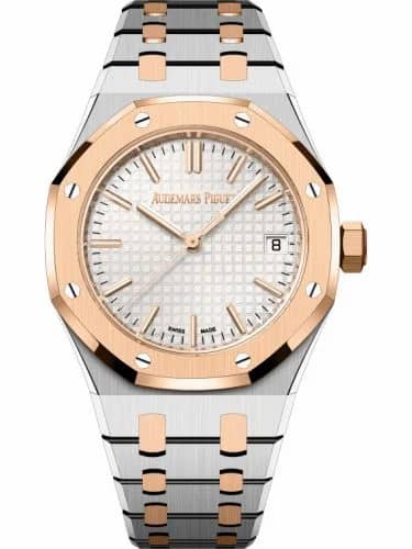 Audemars Piguet Royal Oak Selfwinding 37 Stainless Steel / Pink Gold / Silver 15550SR.OO.1356SR.02