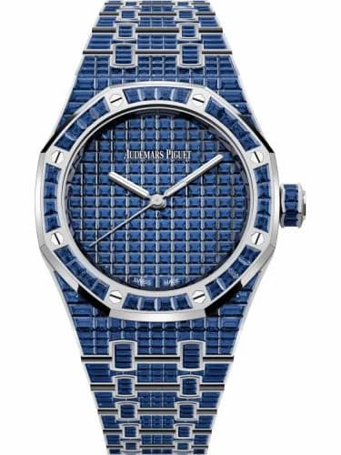 Audemars Piguet Royal Oak Self-Winding 37 Blue Sapphire / 50th Anniversary 15554BC.SS.1274BC.01
