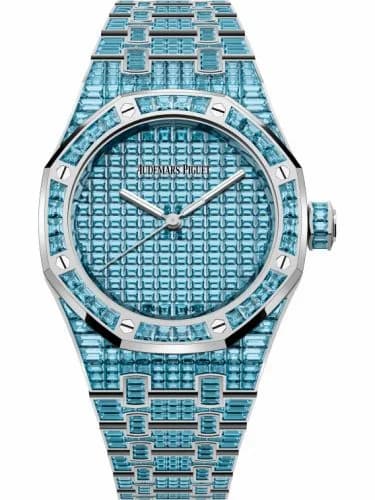 Audemars Piguet Royal Oak Self-Winding 37 Blue Topaz / 50th Anniversary 15554BC.TO.1274BC.01