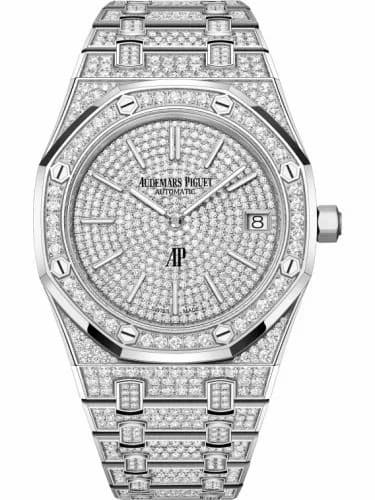 Audemars Piguet Royal Oak Extra-Thin White Gold - Diamond / Diamond 16202BC.ZZ.1241BC.01