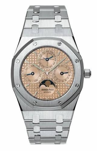 Audemars Piguet Royal Oak 25820 Perpetual Calendar Platinum / Salmon 25820PT.O.0944PT.04