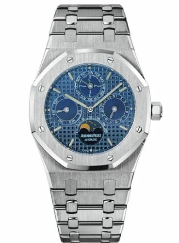 Audemars Piguet Royal Oak Perpetual Calendar Stainless Steel / Blue 25820ST.OO.0944ST.05