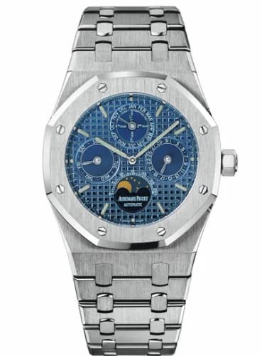 Audemars Piguet Royal Oak Perpetual Calendar Stainless Steel / Blue 25820ST.OO.0944ST.05